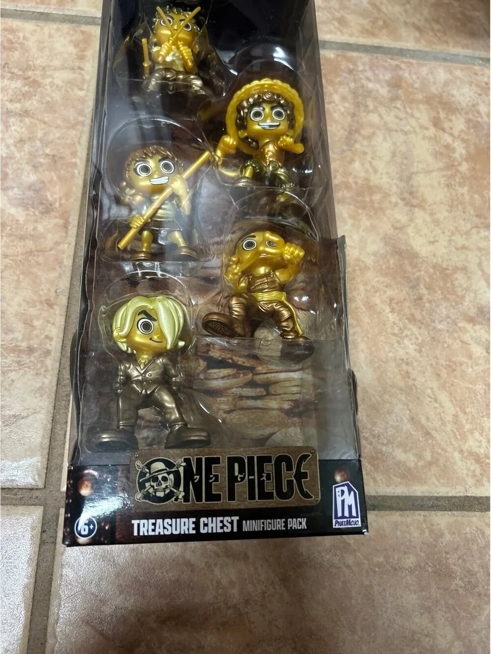 Netflix One Piece Treasure Chest Minifigure Pack PMI Golden Figures NEW